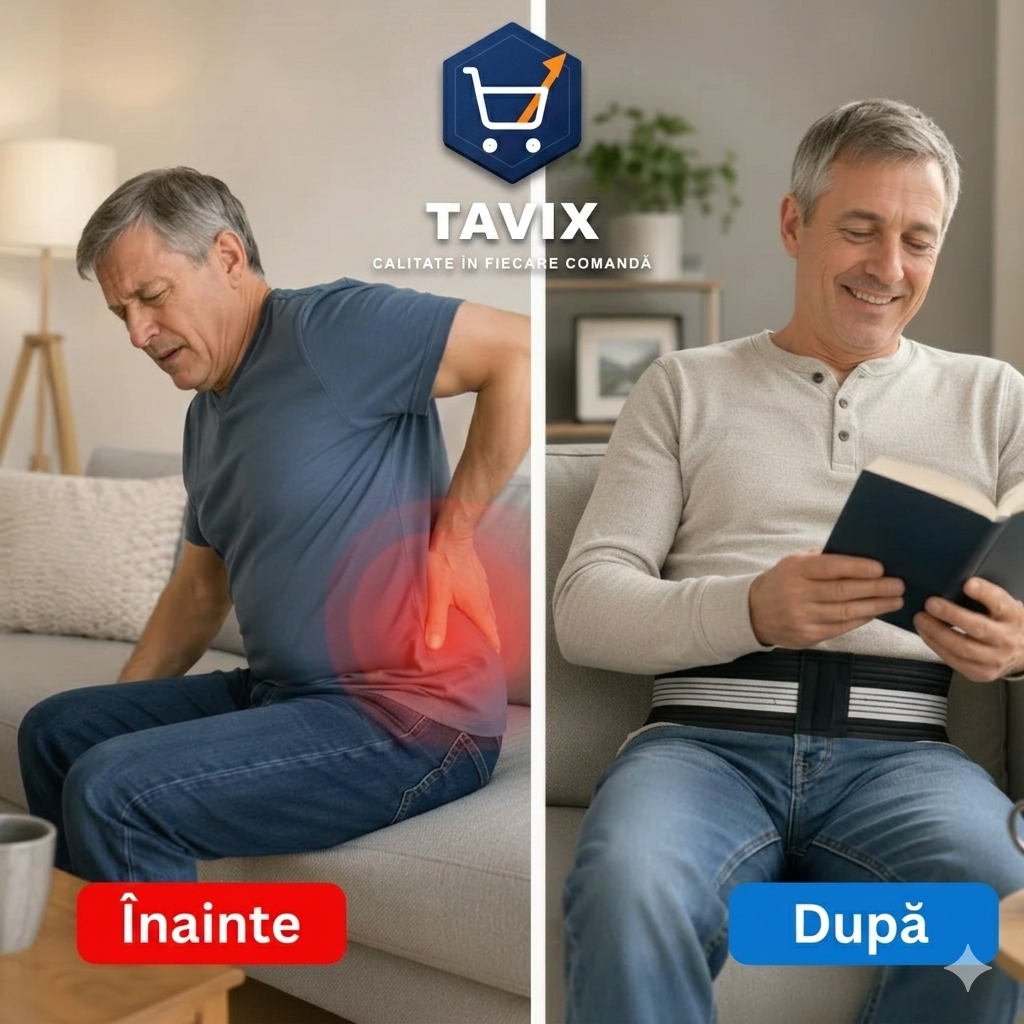 Centura Ortopedică pentru Dureri de Spate (MĂRIME UNIVERSALĂ)